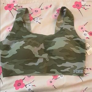 PINK VS Large Bralette Army Green
